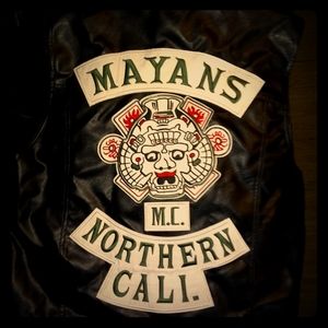 MAYANS MC LEATHER VEST